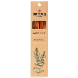 Biała Szałwia Kadzidełka Naturalne Sattva Incense, 30g