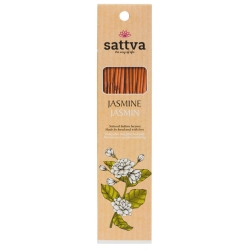 Jasmine Natural Incense Sticks, Sattva Incense, 30g