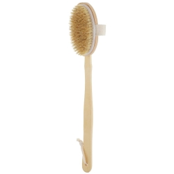 Intervion Wooden Bath Brush – Natural Body Scrubber