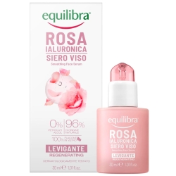 Różane Serum Wygładzające z Kwasem Hialuronowym, Equilibra, 30ml