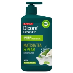 Żel pod prysznic Herbata Matcha i Gruszka, DICORA, 825ml