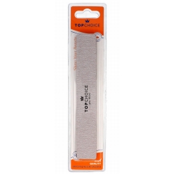 Top Choice Pilnik do paznokci 2-funkcyjny 180/240 prostokątny 18cm