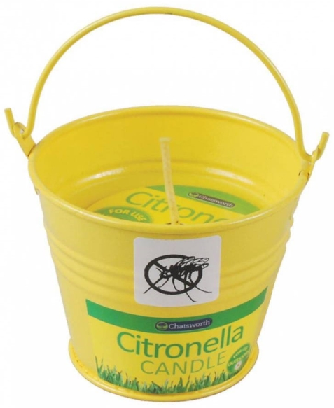 CITRONELLA Świeca Przeciw Komarom, Insektom, 130g