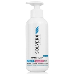 SOLVERX Atopic & Sensitive Skin Mydło do rąk w płynie Deep Ocean do skóry wrażliwej  250ml