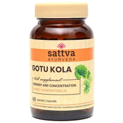 GOTU KOLA Suplement Diety, Sattva, 60 kapsułek