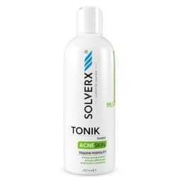 SOLVERX Acne Skin Tonik do twarzy przeciwtrądzikowy, 200ml