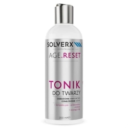 SOLVERX Age.Reset Tonik do twarzy - Odbudowa Mikrobiomu&Odmłodzenie Skóry, 200ml