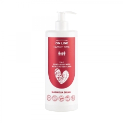 ON LINE Family Time Mydło do rąk i  ciała 2w1 - Magnolia Dream 500 ml