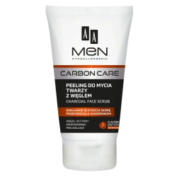 AA Men Carbon Care Peeling do mycia twarzy z węglem, 150ml
