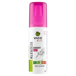 VACO Płyn na kleszcze, komary i meszki dla dzieci w atomizerze, 80ml