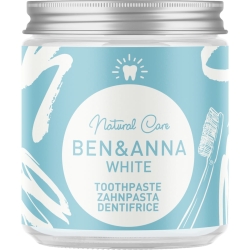 Ben & Anna Toothpaste White in a Glass Jar, 100 ml