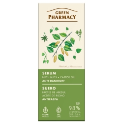 Serum przeciwłupieżowe PĄKI BRZOZY z rycyną, Green Pharmacy, 100ml