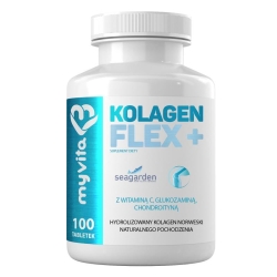 Kolagen FLEX Complex Stawy + Glukozamina + Witamina C + Chondroityna, MyVita, 100 tabletek