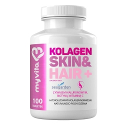 Collagen Skin & Hair Complex, Hair Skin Nails, MyVita, 100 Tablets