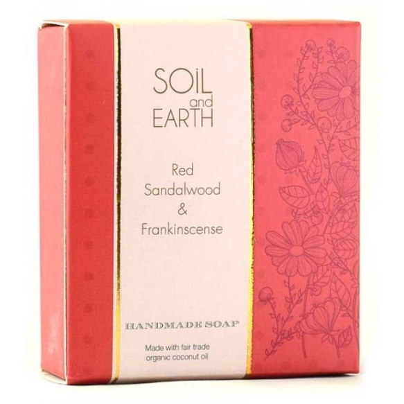 Czerwony Sandałowiec Orientalne Naturalne Mydło, Soil &amp; Earth, 125g