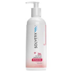 Żel do mycia i demakijażu twarzy i oczu na trądzik różowaty SOLVERX Rosacea, 200ml
