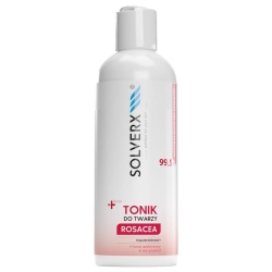 Tonik do twarzy do cery z trądzikiem różowatym SOLVERX Rosacea, 200ml