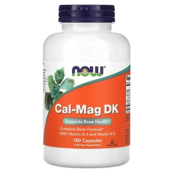 Cal-Mag Dk, Now Foods, 180 Capsules