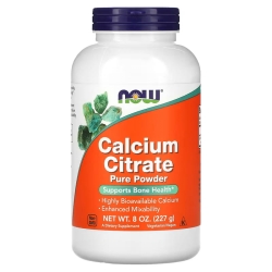 Cytrynian Wapnia, NOW Foods, 227 g