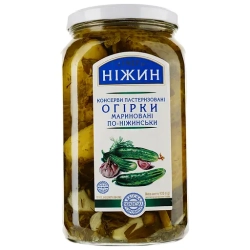 Ogórki marynowane "Po Niżyńsku", Nizhyn, 920g