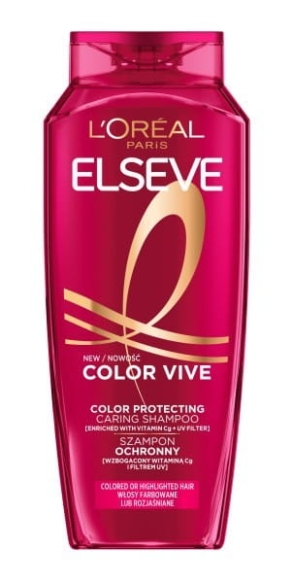 LOREAL ELSEVE Color Vive Szampon ochronny do włosów farbowanych 400 ml