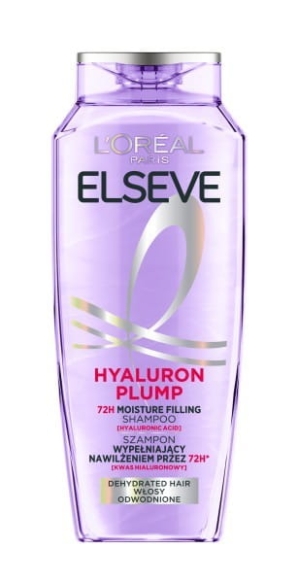 LOREAL ELSEVE Hyaluron Plump Szampon nawilżający do włosów suchych 400 ml