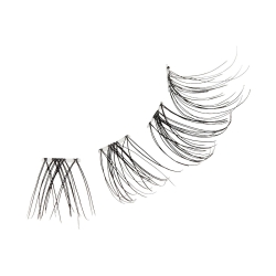 KISS Sztuczne Rzęsy kępki The New Natural - Neo Trio Lashes + klej 1g