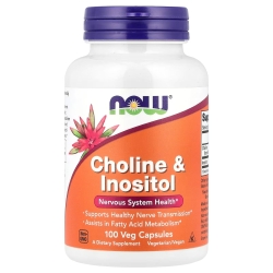 Choline & Inositol, Now Foods, 100 Capsules