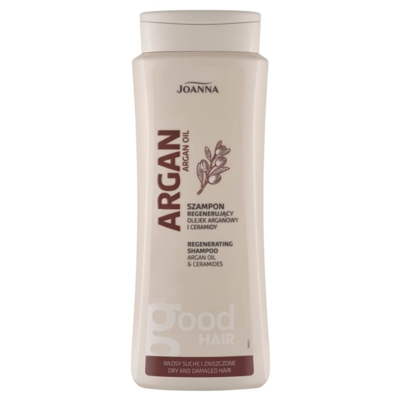 JOANNA Argan Oil Szampon regenerujący do włosów suchych i zniszczonych 400 ml