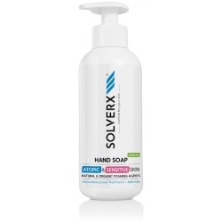 Mydło do rąk w płynie Lemon do skóry wrażliwej, SOLVERX Atopic & Sensitive Skin, 250ml