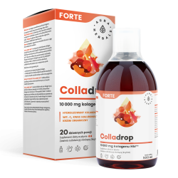 Colladrop Forte, Marine collagen 10000 mg, Aura Herbals, 500ml