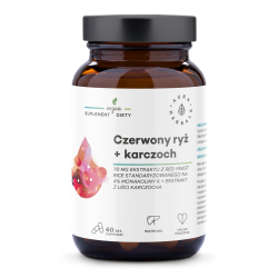 Red Rice with Artichoke Extract, Aura Herbals, 60 Capsules