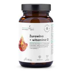 Cranberry Extract 800 mg with Vitamin C, Aura Herbals, 60 Capsules