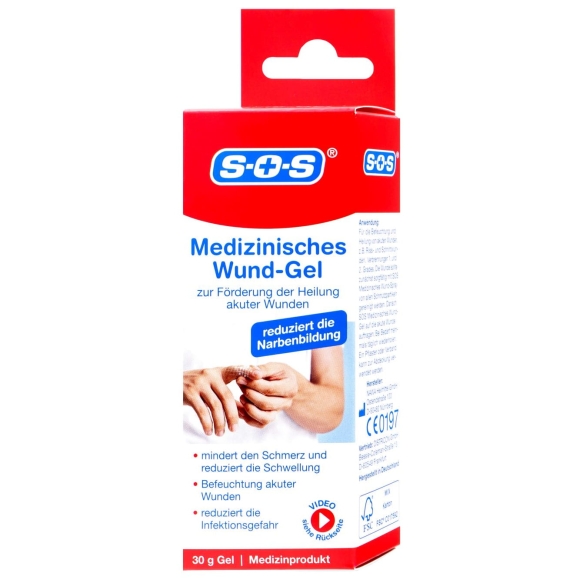 SOS Wound &amp; Healing Gel, 30ml