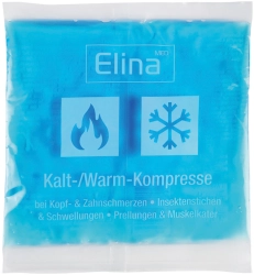 Okład żelowy zimno-ciepły, Elina, 15 x 15cm