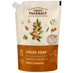 Mydło w płynie Migdały + Olej organowy, Zapas, GREEN PHARMACY, 460ml