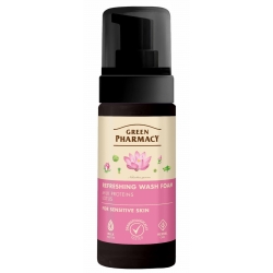 Pianka odświeżająca do mycia skóry wrażliwej GREEN PHARMACY, 150ml
