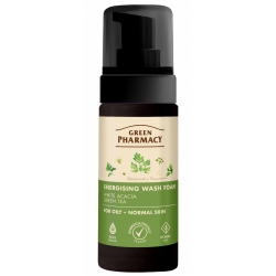 Pianka energetyczna do mycia skóry tłustej i normalnej GREEN PHARMACY, 150ml