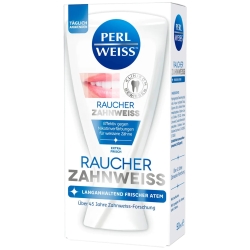 Perlweiss Pasta do zębów dla palaczy wybielająca zęby, 50ml