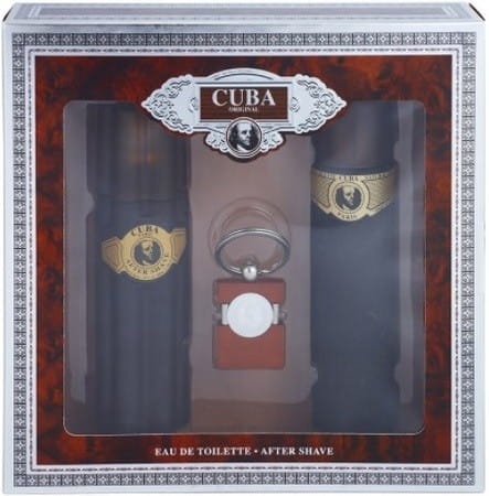 CUBA SET Men GOLD(EDT 100ml+A/S 100ml+GIFT)&