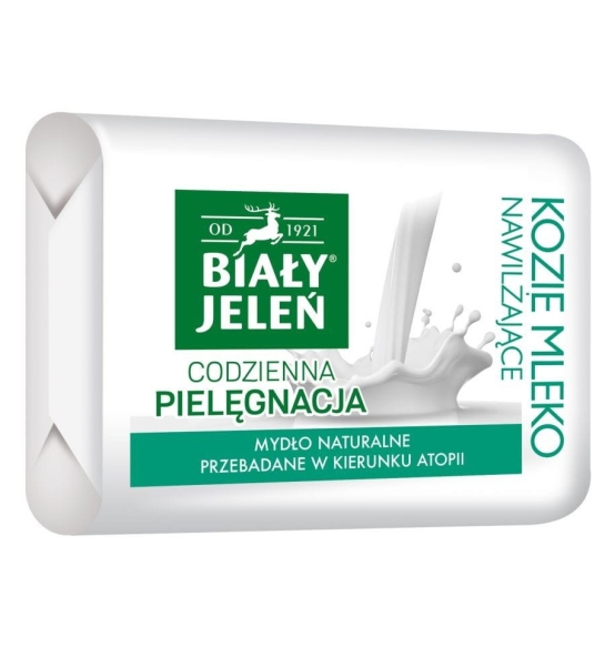 Biały Jeleń Codzienna Pielęgnacja Mydło hipoalergiczne Kozie Mleko  100g