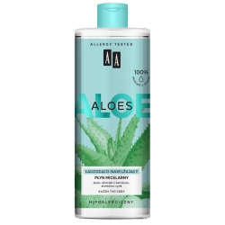 AA Aloe 100% Soothing & Moisturizing Micellar Water, 400 ml