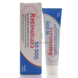 RETINOBAZA 10000 Ultralekka formuła kremu z Witaminą A, 30g