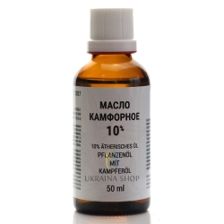 Camphor oil 10%, Dr Retter, 50ml