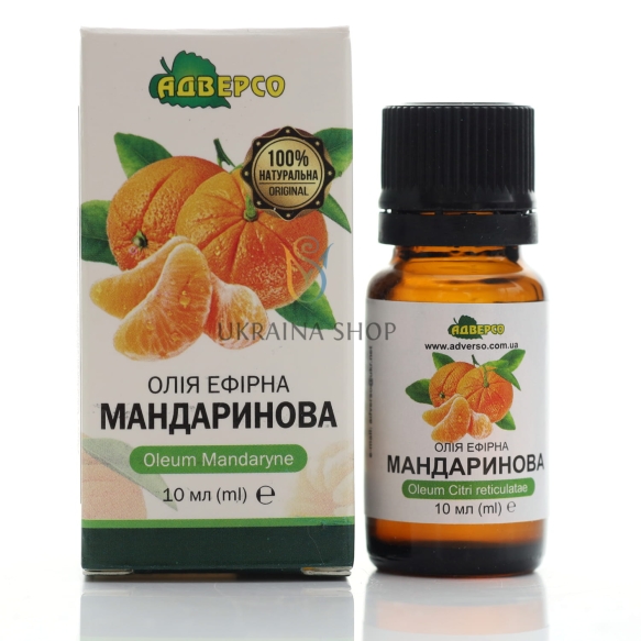 Mandarin Essential Oil, Adverso, 100% Natural -10ml