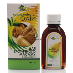 Масло для Эротического Массажа, Адверсо, 100% Натуральное