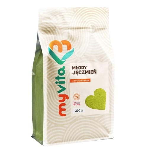 Young Barley BIO Powdered Grass, Myvit-200