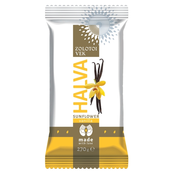 Sunflower Halva Vanilla Golden Age, 270g