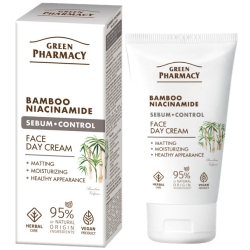 Bambus + Niacynamid Krem do twarzy na dzień, GREEN PHARMACY, 50ml