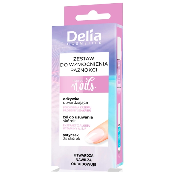 DELIA ZESTAW Wzmocnienie paznokci 11 ml